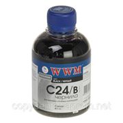 Чернила WWM для принтеров Canon C24/B (Black/Чёрный)