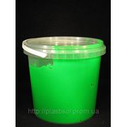 Краска пластизольная флуоресцентная зеленая кроющая фотография
