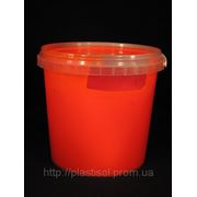 Краска пластизольная флуоресцентная оранжевая кроющая фото