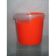 Краска пластизольная флуоресцентная оранжевая фото