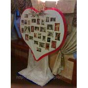 Панель декоративная для фото «Сердце» фото