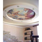 Фреска на потолке фото