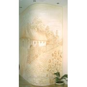 Художественная роспись. Настенное панно - художественное оформление интерьера роспись стен потолков фото