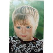 «Портрет девочки“30+40см, холст, масло фото