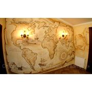 Художественная роспись стен фото