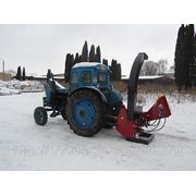Рубальна машина навісна на трактор фотография
