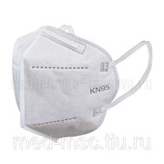 Защитная маска KN95 FFP2, без клапана выдоха, белая фото