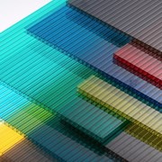 Сотовый поликарбонат от 4 до 10 мм цветной и прозрачный , Тепличный для беседок и навесов. Доставка по всей области. 2 УФ защита № 1375-13-18 фото