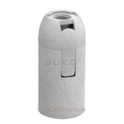 Патрон BUKO BK260 E14 пластиковый, белый фото