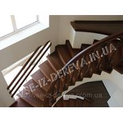 Лестницы дубовые под заказ Днепропетровск фотография