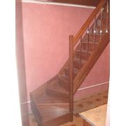 Лестница деревянная межэтажная, мод.“Днепрянка». Ялта фото
