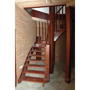 Лестница «Оригинальная», деревянная фото