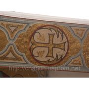 Мозаичный Орнамент с крестом, г.Одесса, Св.Успенский м-рь