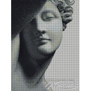 Панно Сolibri mosaic "Эндимион. Скульптурный портрет" из маленькой мозаики 213,5x285