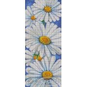 Панно Сolibri mosaic "Белые ромашки" декоративное 119,7x286