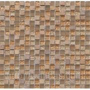 Мозаика из натурального “Мрамора и стекла“ DAF 8 фото