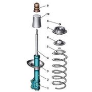 Гольф 4 передняя стойка схема