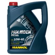Моторное масло MANNOL MOLIBDEN DIESEL (SAE 10W-40 API CG-4/SJ) 5L