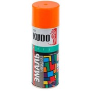 Краска эмаль Алкидная (KUDO) 520 мл оранжевая фотография