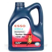 Esso Ultra Turbo Diesel 10w-40 4л полусинтетическое моторное масло Ультра 10w40 Турбо Дизель 4l Киев