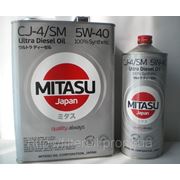 Масло моторное Mitasu Ultra Diesel CJ-4/SM 5W-40 100% Synthetic 1лит. (банка)