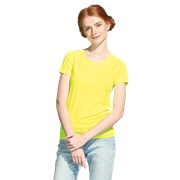 Женская спортивная футболка StanPrintWomen 30W Жёлтый неон M/46 фотография