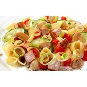 Салат “Овощной с мясом и макаронами“ (0,120) фото