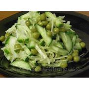 Салат “с капусты и горошка“ (0,150) фотография