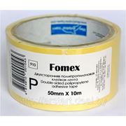 Двухсторонняя клейкая лента на полипропиленовой основе “Fomex“ 50х10m (48) 910 фото