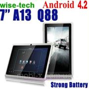 7 “ A13 Q88 планшетный ПК Android 4.2 1.2GHz DDR3 RAM 512MB ROM 4GB фото
