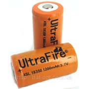 Аккумулятор Ultrafire 18350 Li-Ion 1200 mAh 3,7V фотография