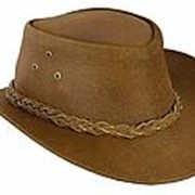 Ковбойская шляпа. Австралийский стиль,кожа №4