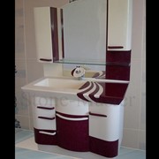 Мебель для ванных комнат из искусственного камня, под заказ. фото