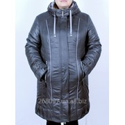 Куртка зимняя комбинированая - ЛОРА (СЛИВА). M-302-Z#16