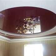 Натяжные потолки глянцевые с зеркальным эффектом фото