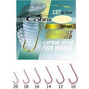 Крючки Cobra MIRAGE серия 137R размер 014 10 штук фотография