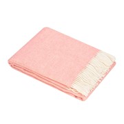 Плед Home Blanket Alisabetta розовый с белым 140х200 см фото
