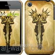 Чехол на iPhone 3Gs Diablo 3. Tyrael on a beige background “623c-34“ фотография