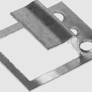 Кляймер для панели N6, стальной, без покрытия фотография