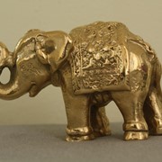 Слон. Сувенир из бронзы.
