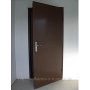 Дверь мелаллическая с МДФ панелью.