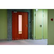 Огнестойкие деревянные двери mcr DREW PLUS, ЕІ 30, остекленные фотография