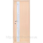 Дверное полотно Новый Стиль Злата, дуб белёный, 2000х800х34 мм. фото