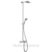 Hansgrohe Raindance Showerpipe 180 для ванны EcoSmart, держатель 350 мм 27141000 фото