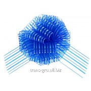 Бант-шар №10 Полоски , цвет синий фотография