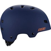 Велошлем BBB BHE-50 Billy matt blue/orange, Размер шлема M фото