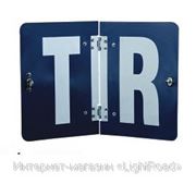 Табличка «TIR» фотография