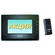 Видеодомофон цветной фирмы Commax, CDV-70A + вызывная панель Commax, DRC-4CP (комплект)