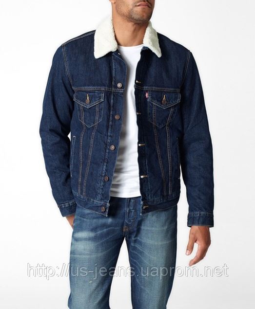 levi sherpa lined denim jacket