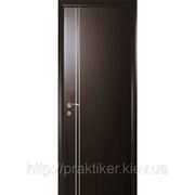 Дверное полотно Новый Стиль Колори, венге, 2000х700х34 мм. фото